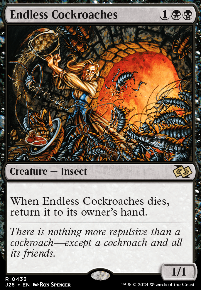 Featured card: Endless Cockroaches