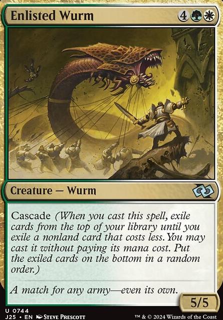 Featured card: Enlisted Wurm