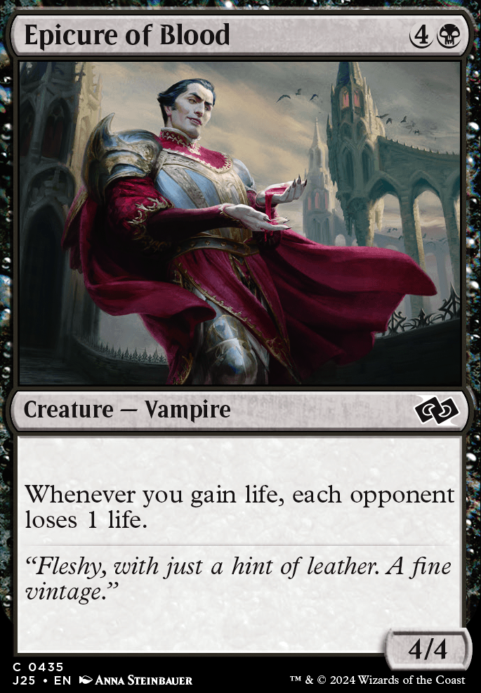 Featured card: Epicure of Blood