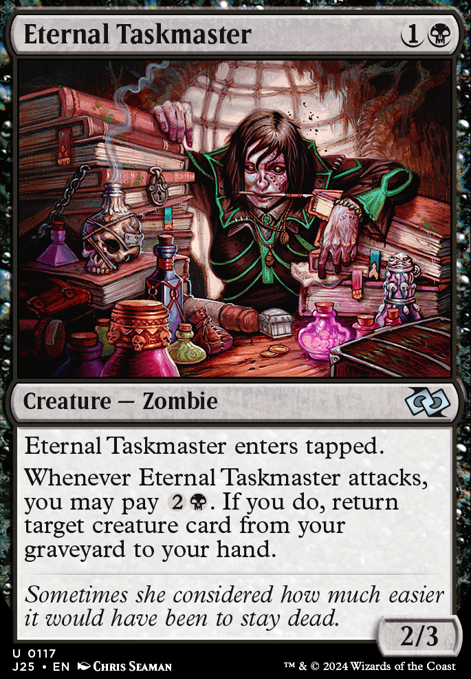 Featured card: Eternal Taskmaster