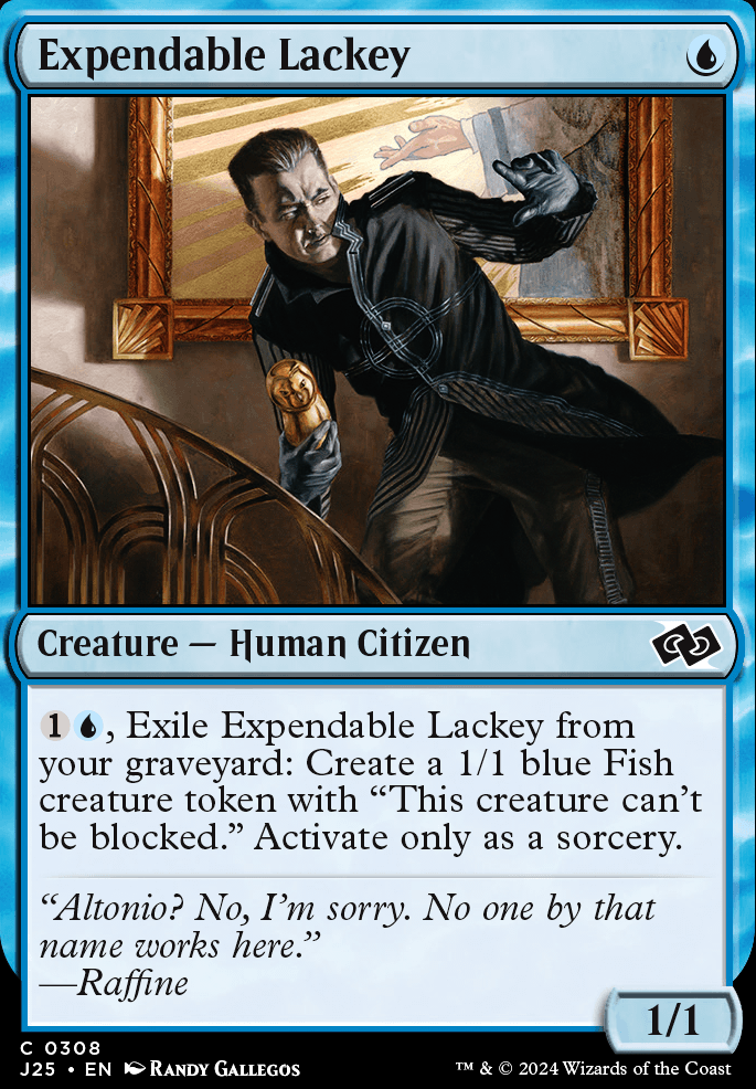 Featured card: Expendable Lackey