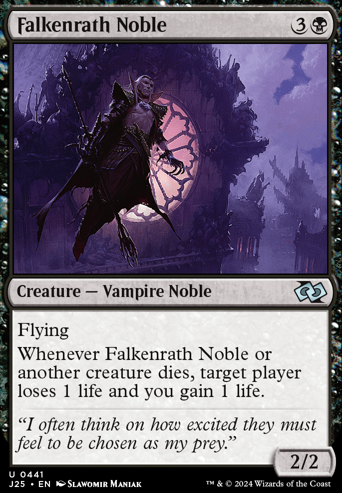 Featured card: Falkenrath Noble