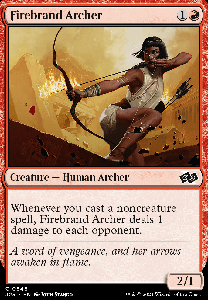 Featured card: Firebrand Archer