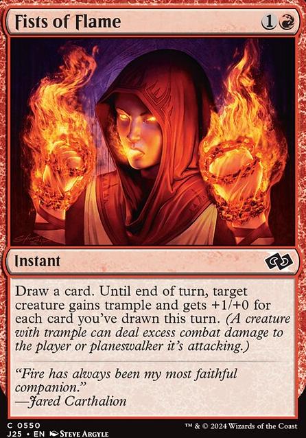 Featured card: Fists of Flame