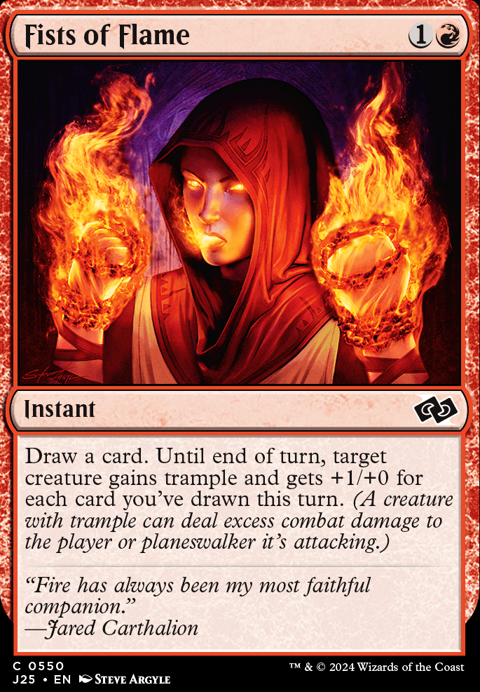 Featured card: Fists of Flame