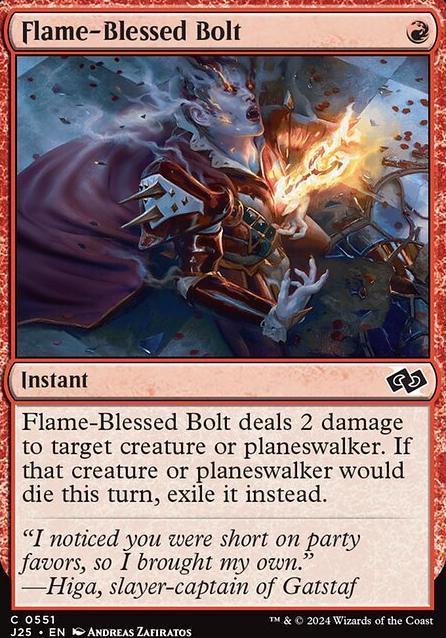 Featured card: Flame-Blessed Bolt