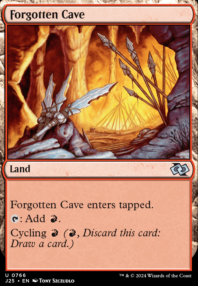 Featured card: Forgotten Cave