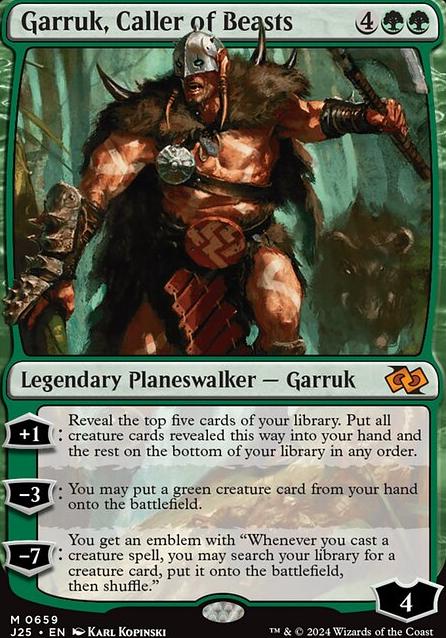 Featured card: Garruk, Caller of Beasts