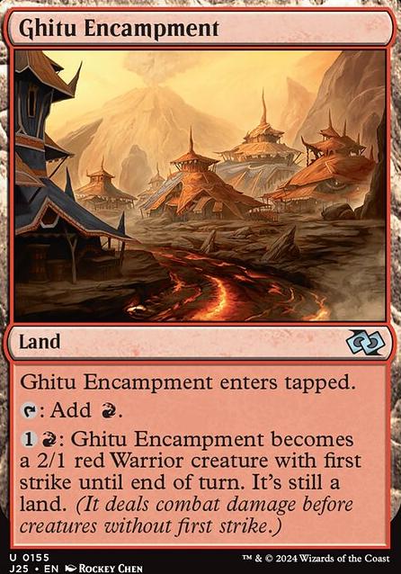 Featured card: Ghitu Encampment