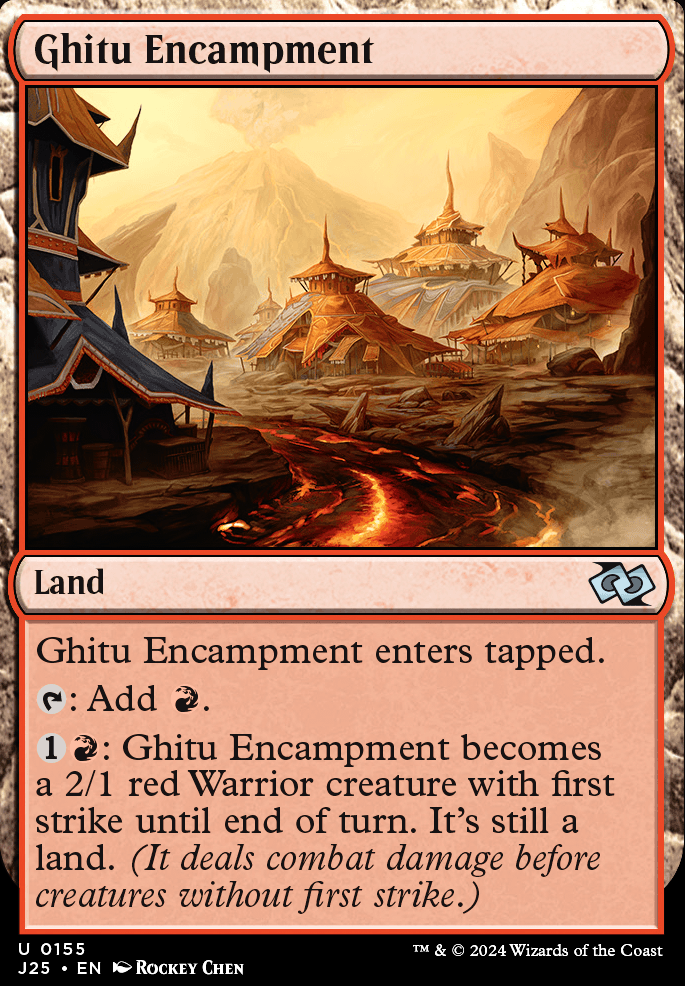 Featured card: Ghitu Encampment