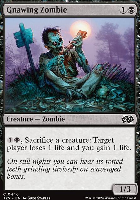 Featured card: Gnawing Zombie