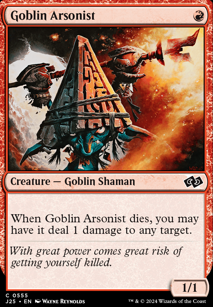 Featured card: Goblin Arsonist