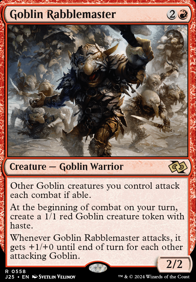 Featured card: Goblin Rabblemaster