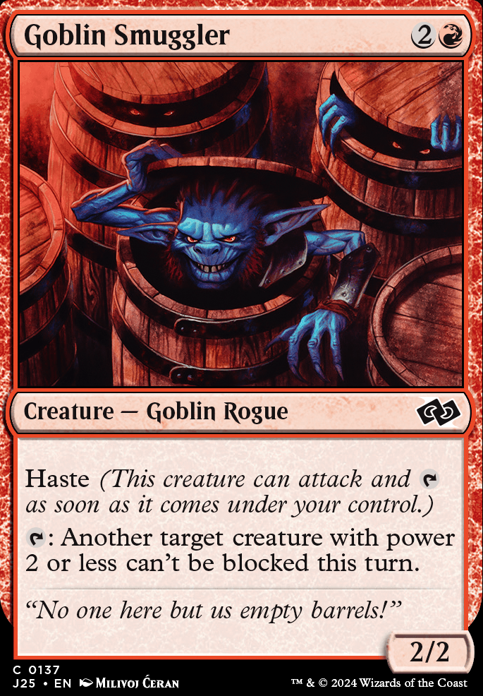 Featured card: Goblin Smuggler