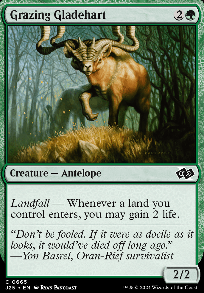 Featured card: Grazing Gladehart