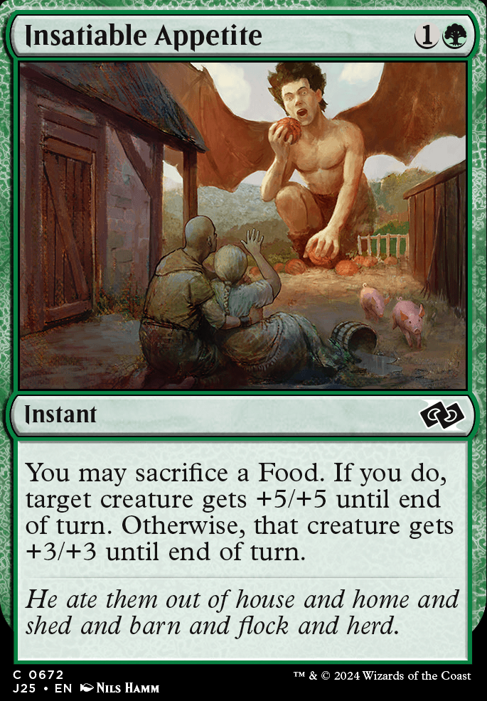 Featured card: Insatiable Appetite