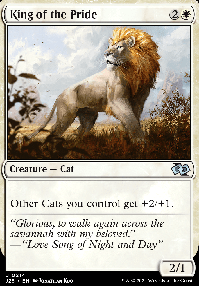 Featured card: King of the Pride