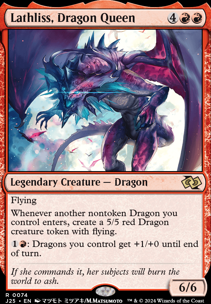 Featured card: Lathliss, Dragon Queen