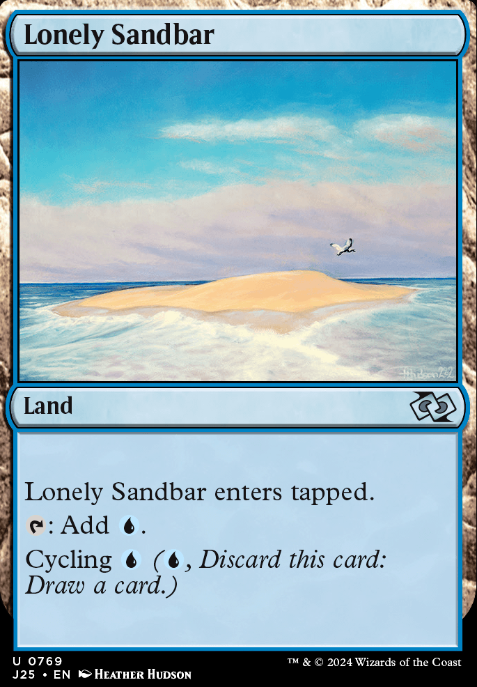 Featured card: Lonely Sandbar