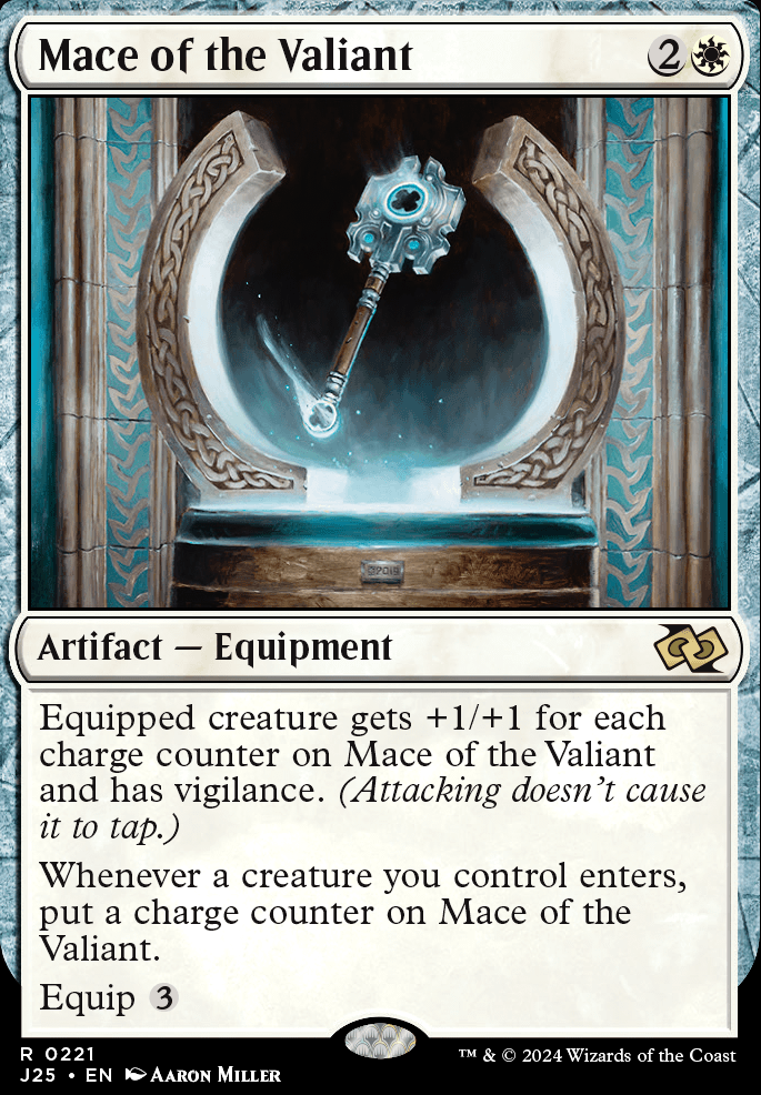 Featured card: Mace of the Valiant