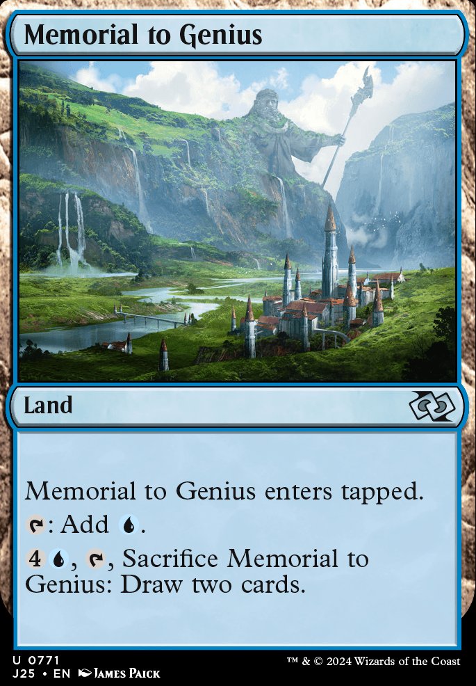 Featured card: Memorial to Genius