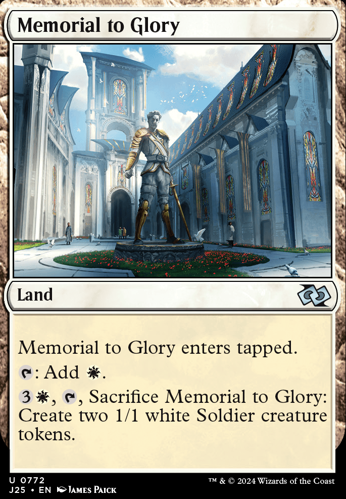 Featured card: Memorial to Glory