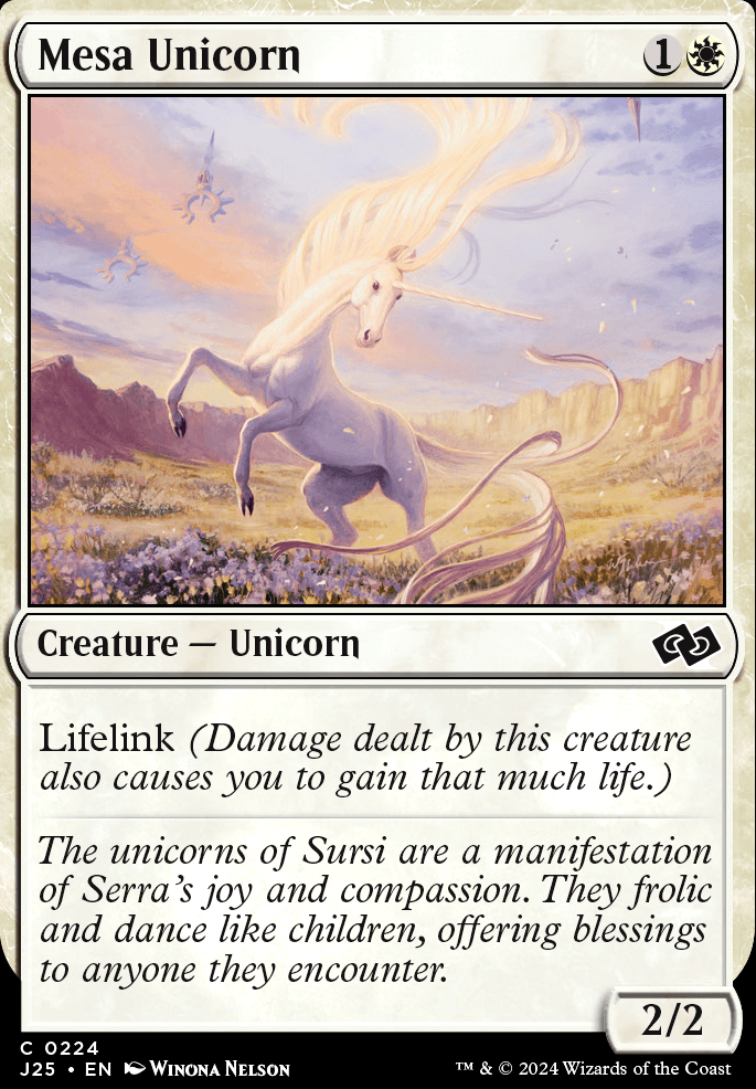 Featured card: Mesa Unicorn