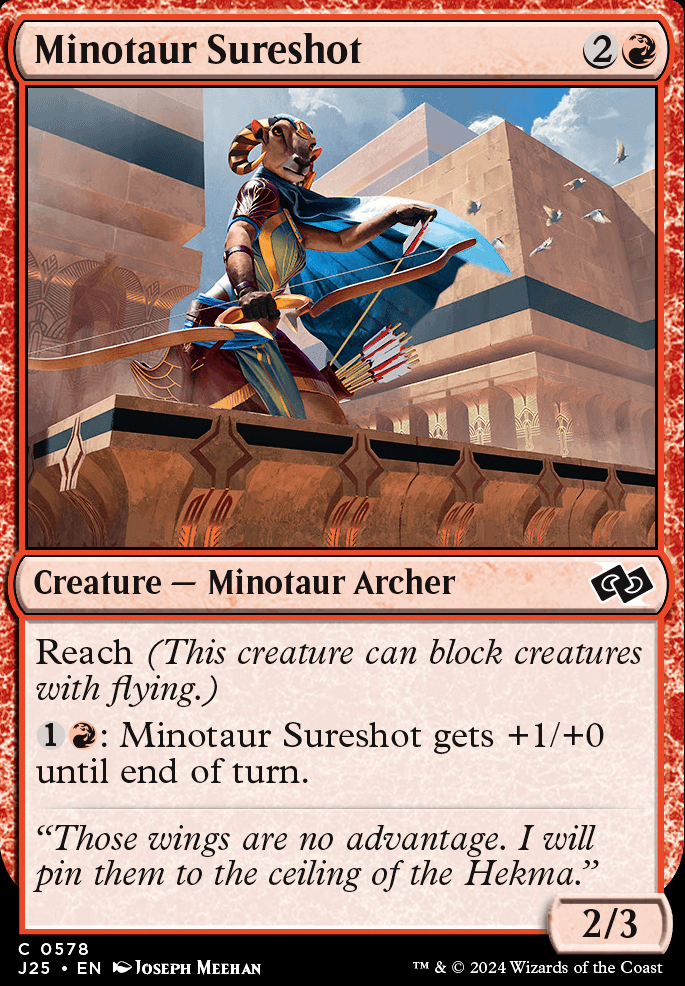 Featured card: Minotaur Sureshot