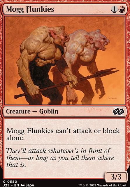 Featured card: Mogg Flunkies