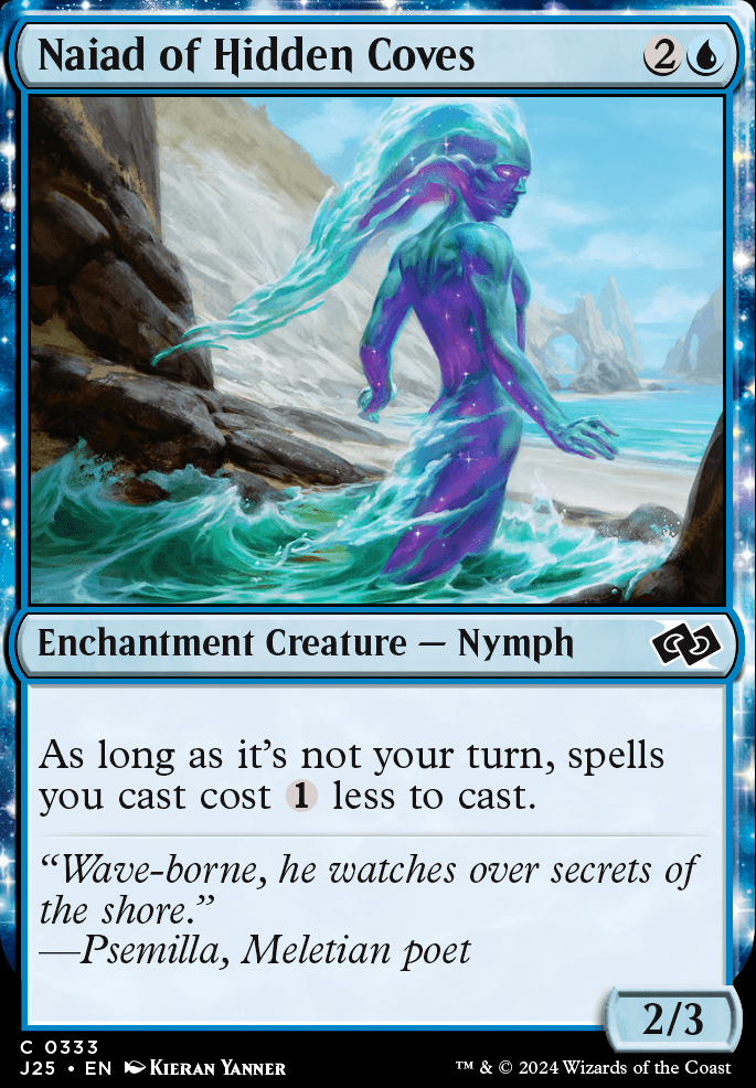 Featured card: Naiad of Hidden Coves