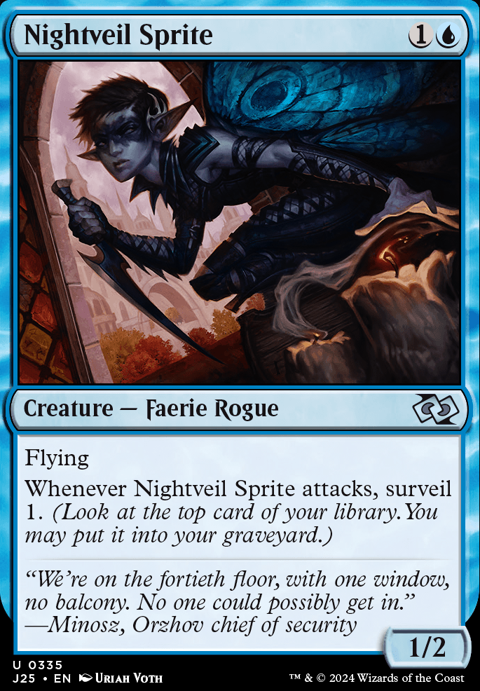 Featured card: Nightveil Sprite