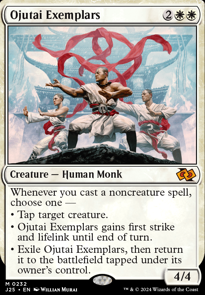 Ojutai Exemplars feature for The Jeskai Way: Meditate on the Impossible