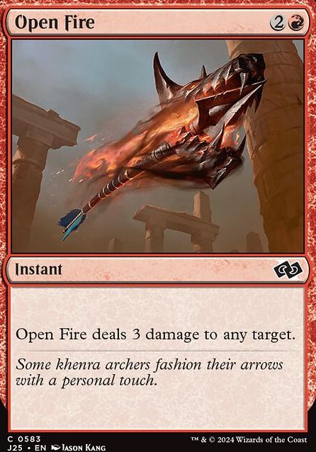 Featured card: Open Fire