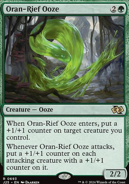 Oran-Rief Ooze feature for Oozemosis (Simic ooze/counters/unblockable)