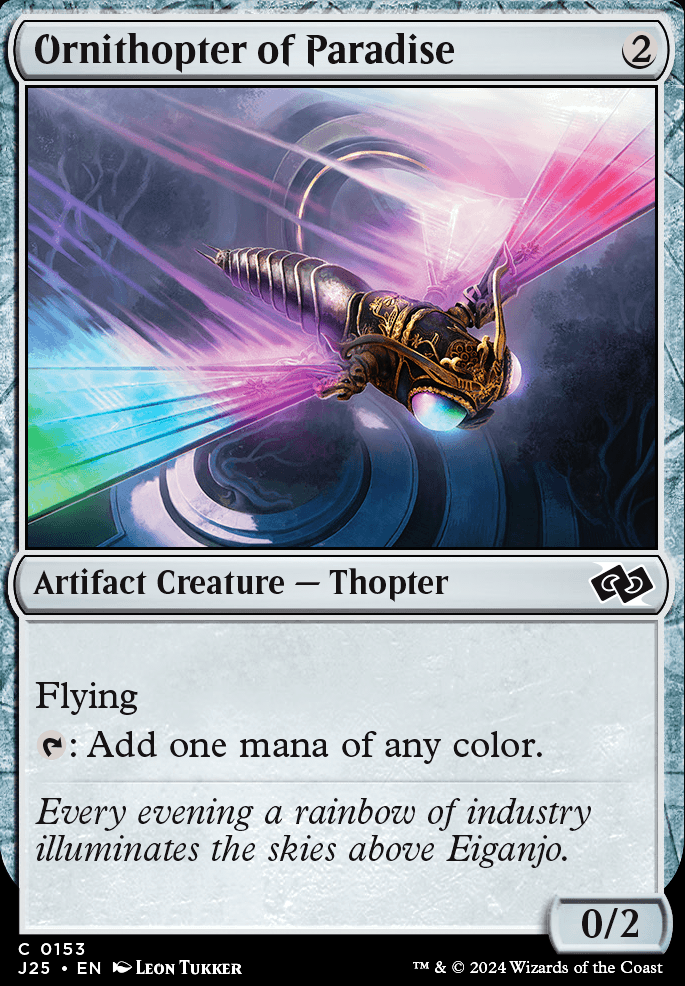 Featured card: Ornithopter of Paradise