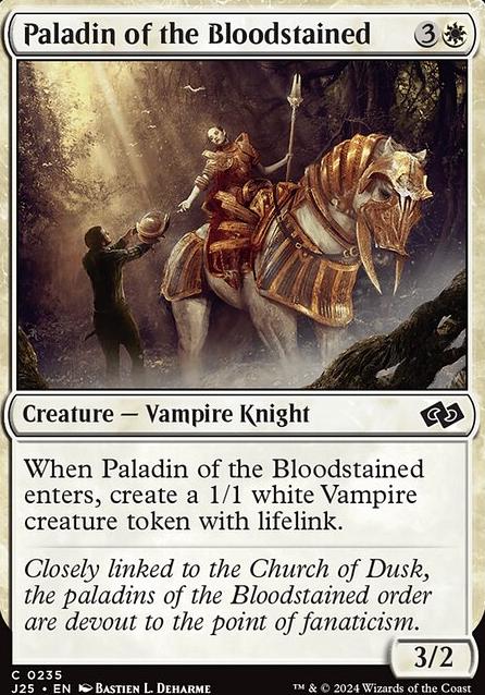 Featured card: Paladin of the Bloodstained