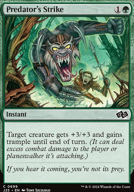 Featured card: Predator's Strike