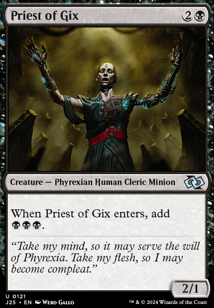 Featured card: Priest of Gix