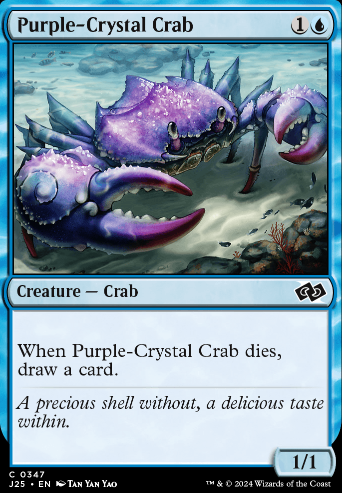 Featured card: Purple-Crystal Crab