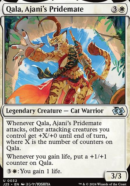 Commander: Qala, Ajani's Pridemate