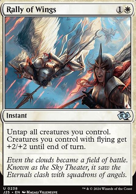 Featured card: Rally of Wings