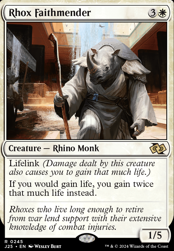 Featured card: Rhox Faithmender