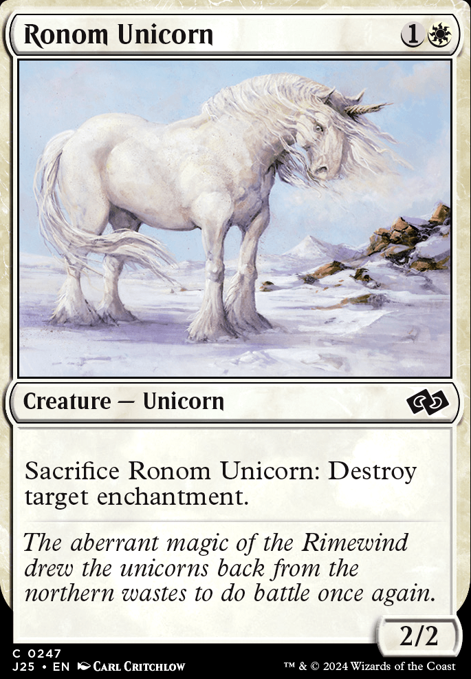 Featured card: Ronom Unicorn