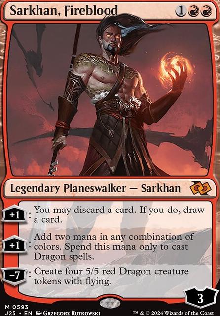 Commander: Sarkhan, Fireblood