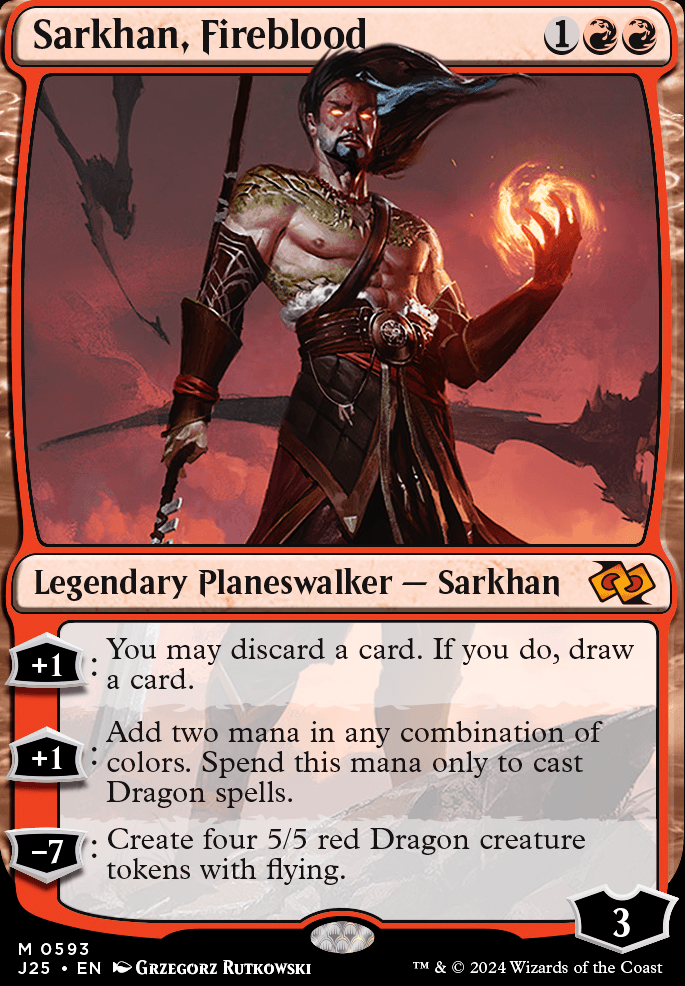 Featured card: Sarkhan, Fireblood