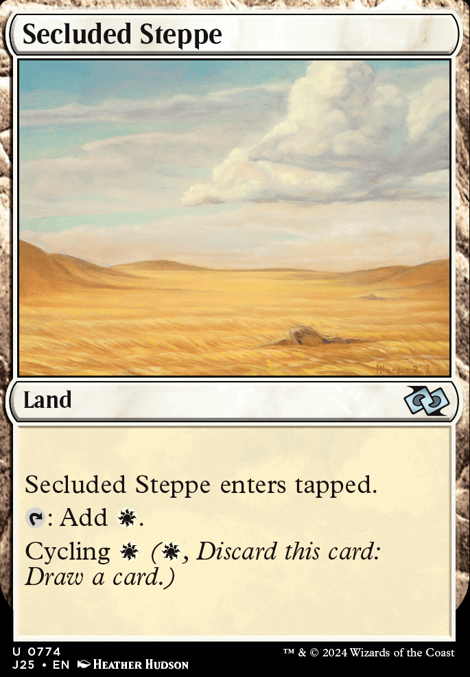 Featured card: Secluded Steppe