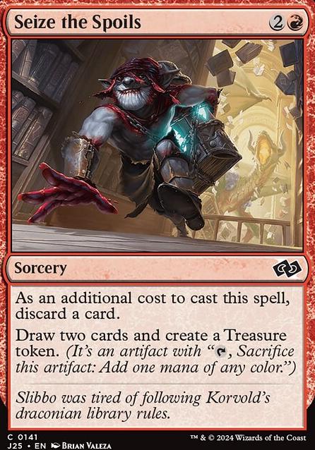 Featured card: Seize the Spoils