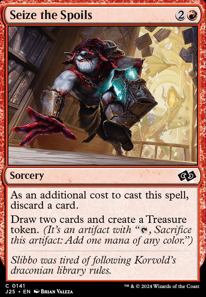 Featured card: Seize the Spoils