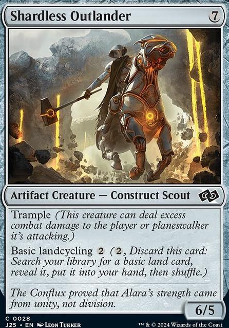 Featured card: Shardless Outlander