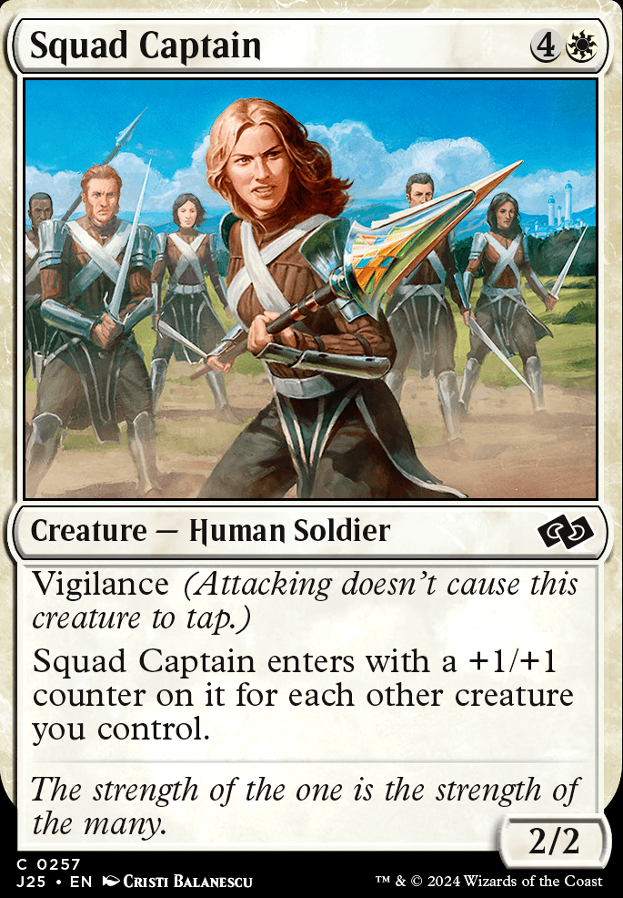 Featured card: Squad Captain